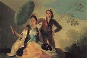 The Parasol Francisco de goya y Lucientes